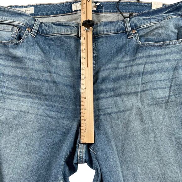 Torrid Jeans Women Plus 24R Slim Through Hip and Thigh Boot Cut Mid Rise Stretch - Picture 9 of 16